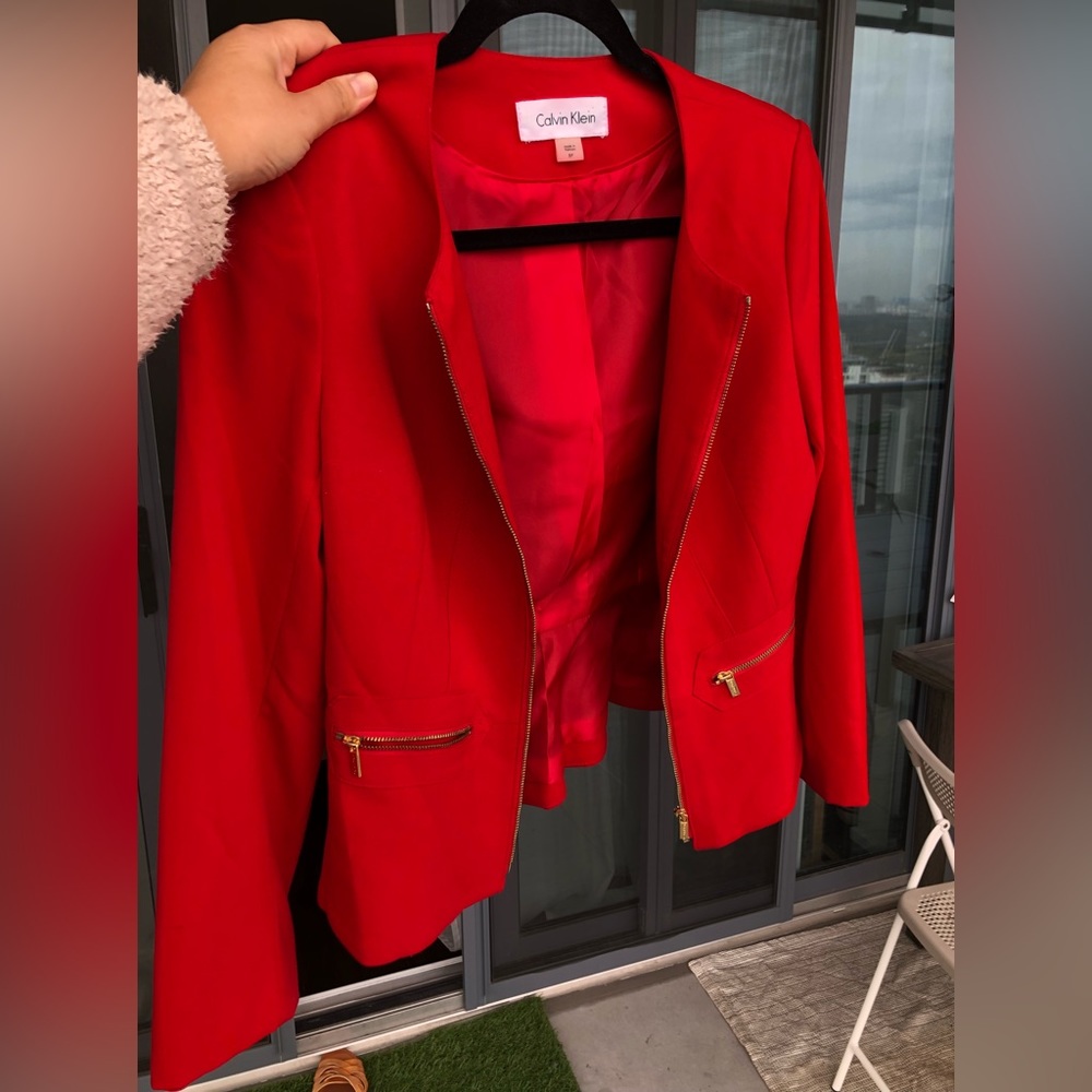 Calvin Klein Blazer Sz 8